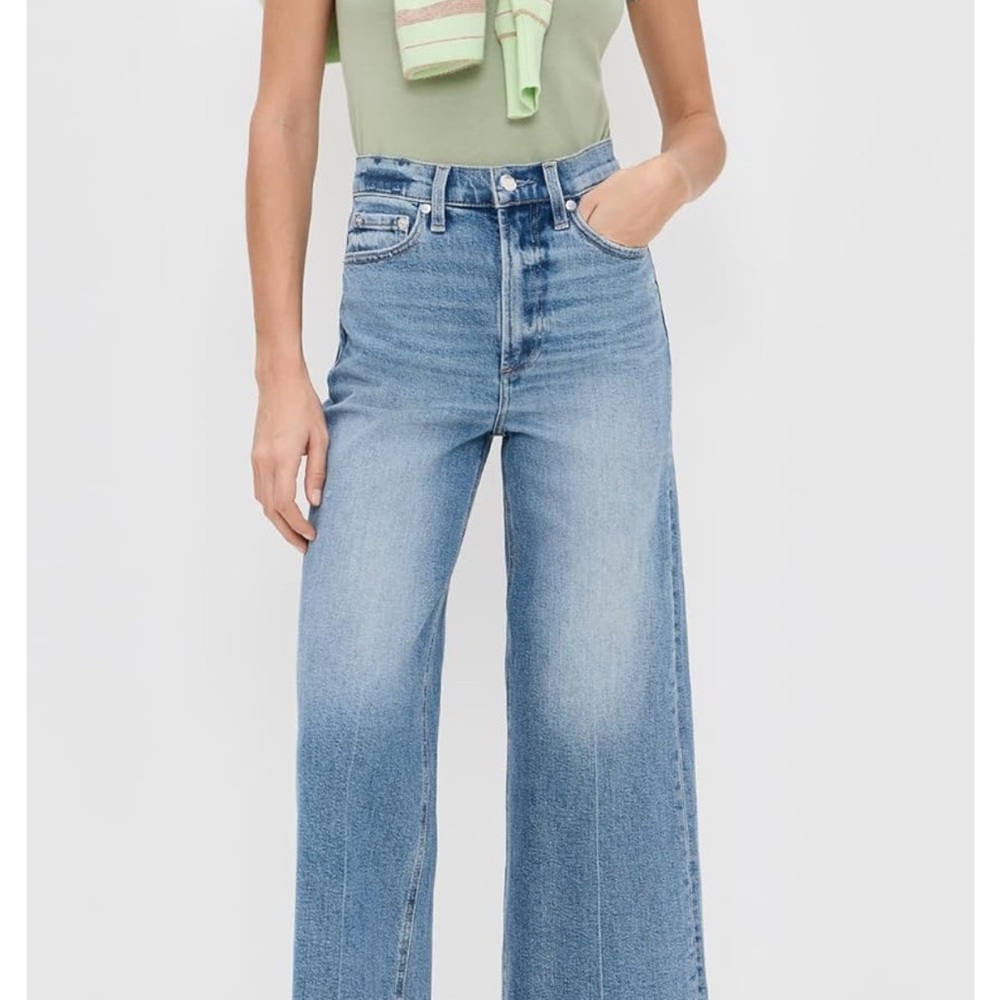 Pistola Lana Crop High Rise Ultra Wide Leg Color - Rhythm Vintage Jeans NTW